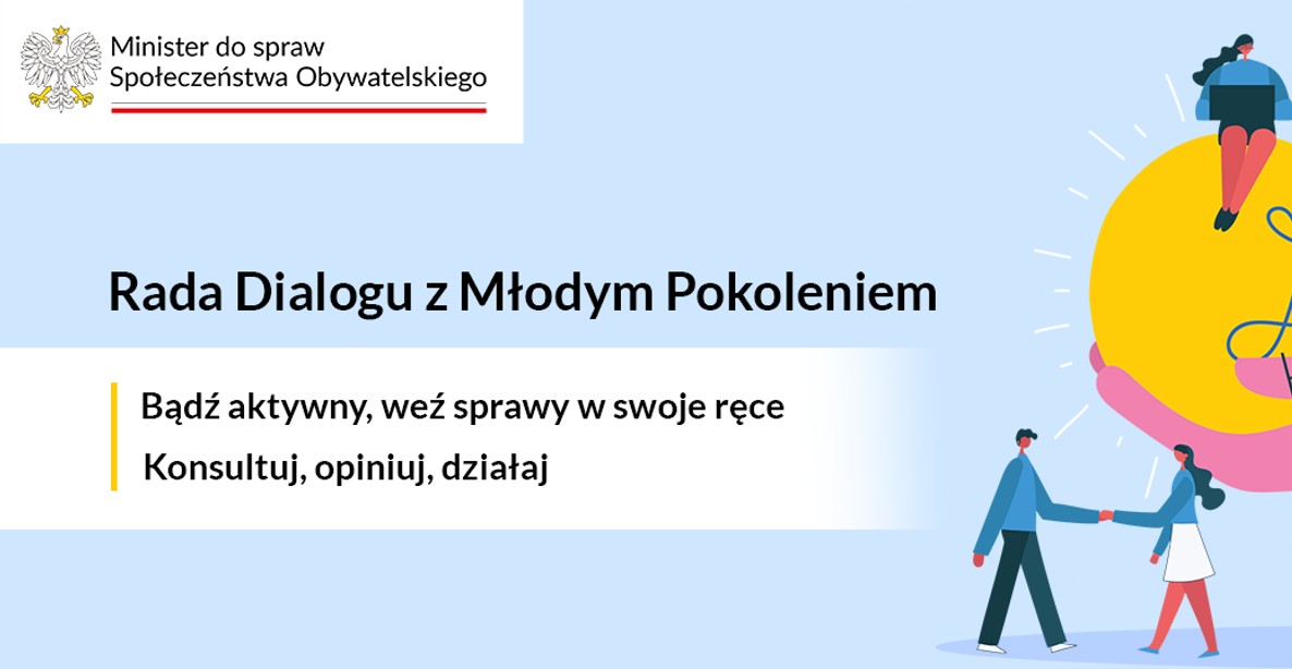 Nabór do Rady Dialogu z Młodym Pokoleniem