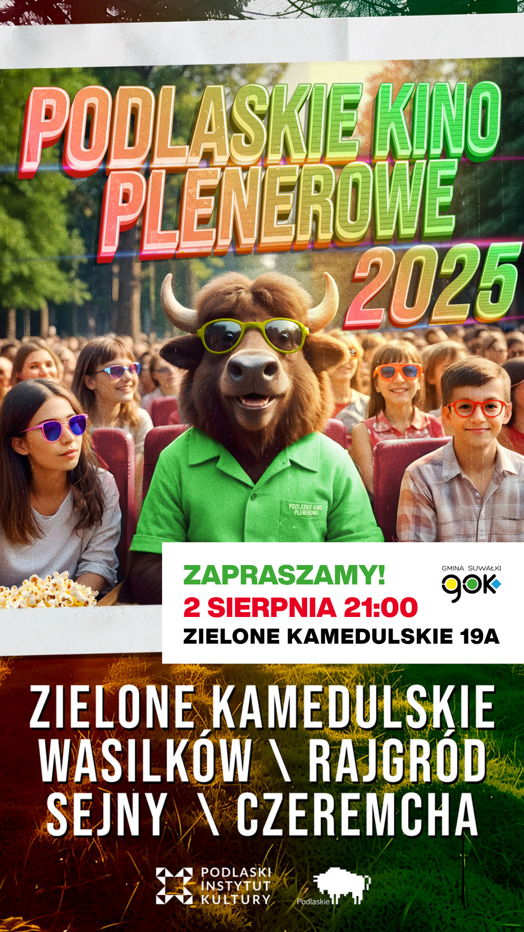 Kino Plenerowe w Zielonym Kamedulskim